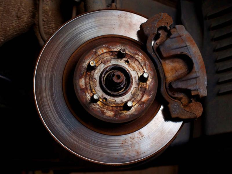 Picture of a car's brake